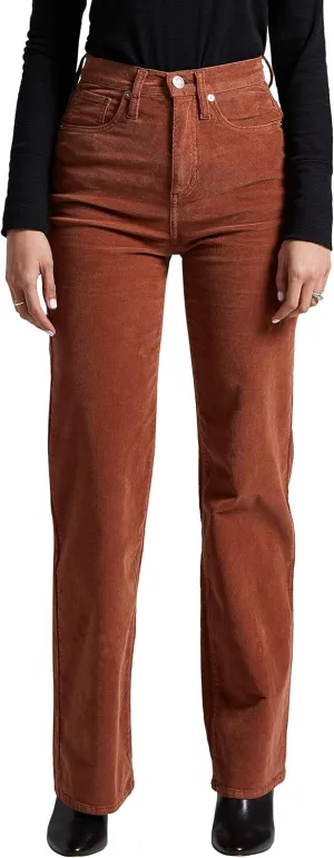 Silver Jeans Co. Women's Highly Desirable High Rise Trouser Leg Pants