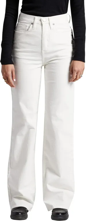 Silver Jeans Co. Women's Highly Desirable High Rise Trouser Leg Pants