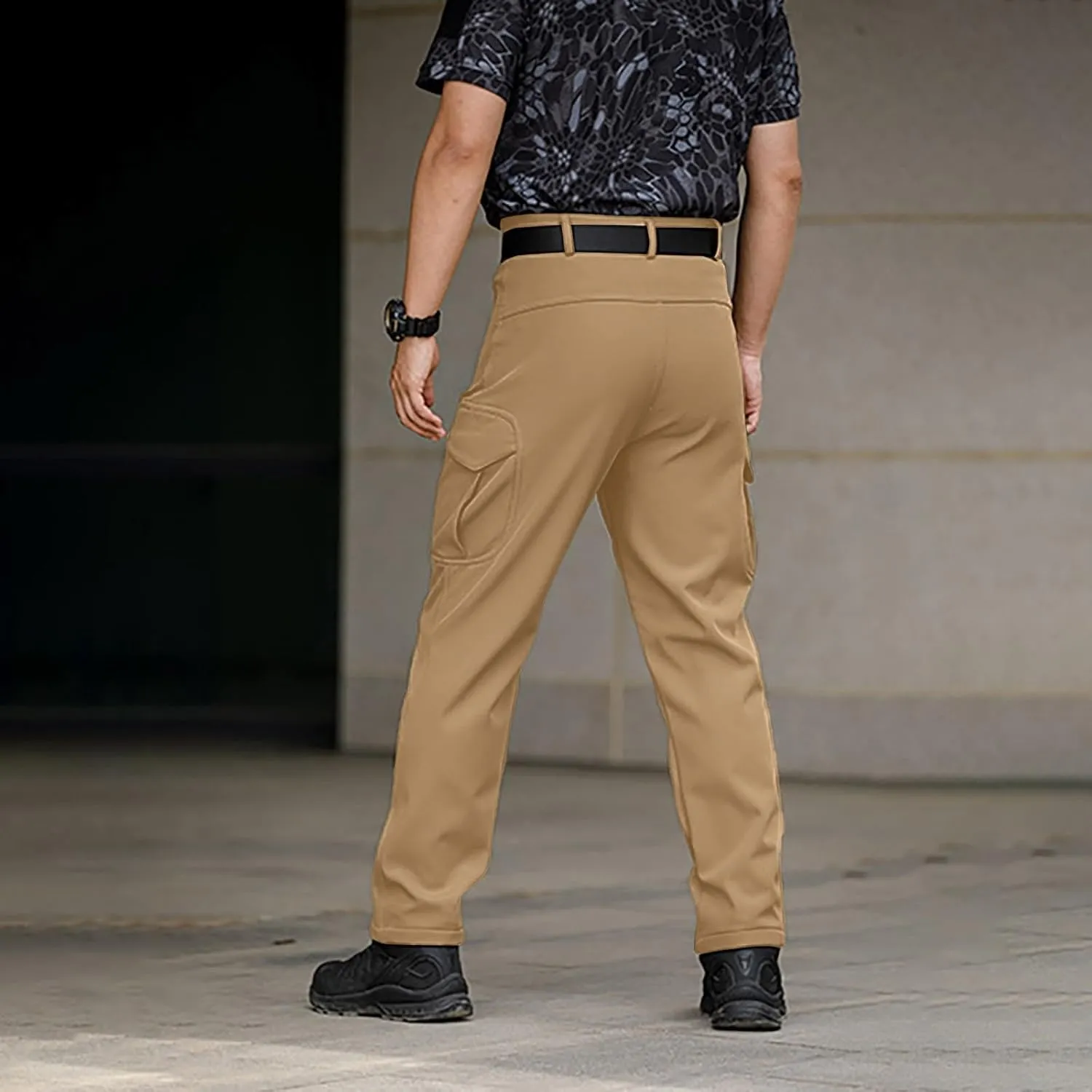 Tactical Pants for Men Stretch Ripstop Waterproof Quick Dry Cargo Hiking Pants Comfy Work Pant Hunting with Pockets
