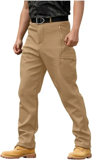Tactical Pants for Men Stretch Ripstop Waterproof Quick Dry Cargo Hiking Pants Comfy Work Pant Hunting with Pockets