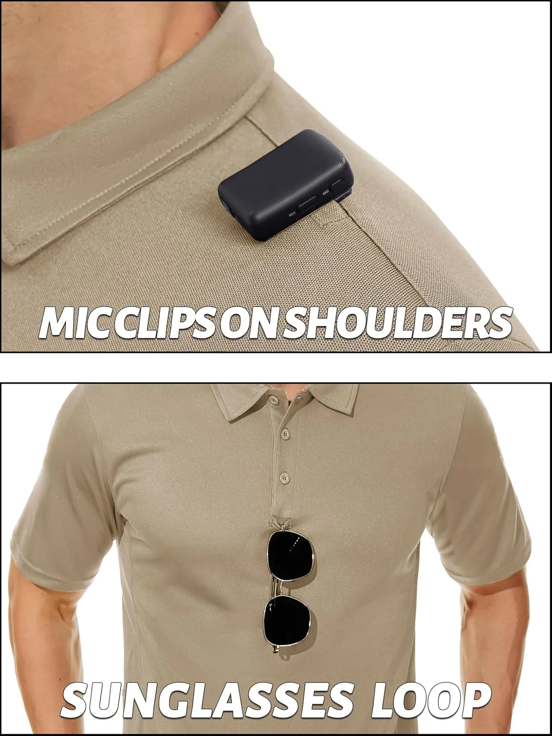 TACVASEN Men's Polo Shirts Dry Fit Tactical Golf Polos Short Sleeve Shirt UPF 50  Performance Collared Work Athletic