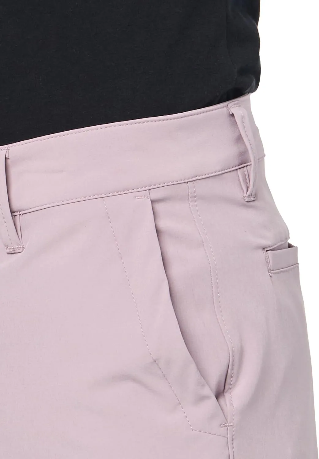 UNIONBAY Men's Ub Tech 9" Stretch Flat Front Classic Chino