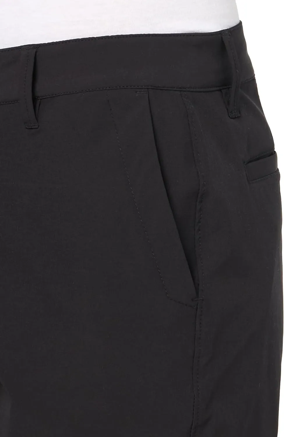 UNIONBAY Men's Ub Tech 9" Stretch Flat Front Classic Chino