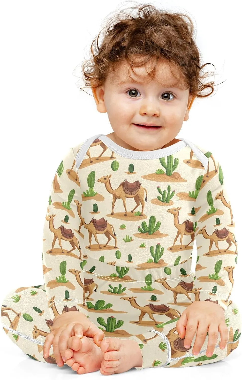 vvfelixl Baby Bodysuits Pants Sets Hanukah Candles Jewish Stars Long Sleeve Baby Clothes for Boys Girls 0-24M
