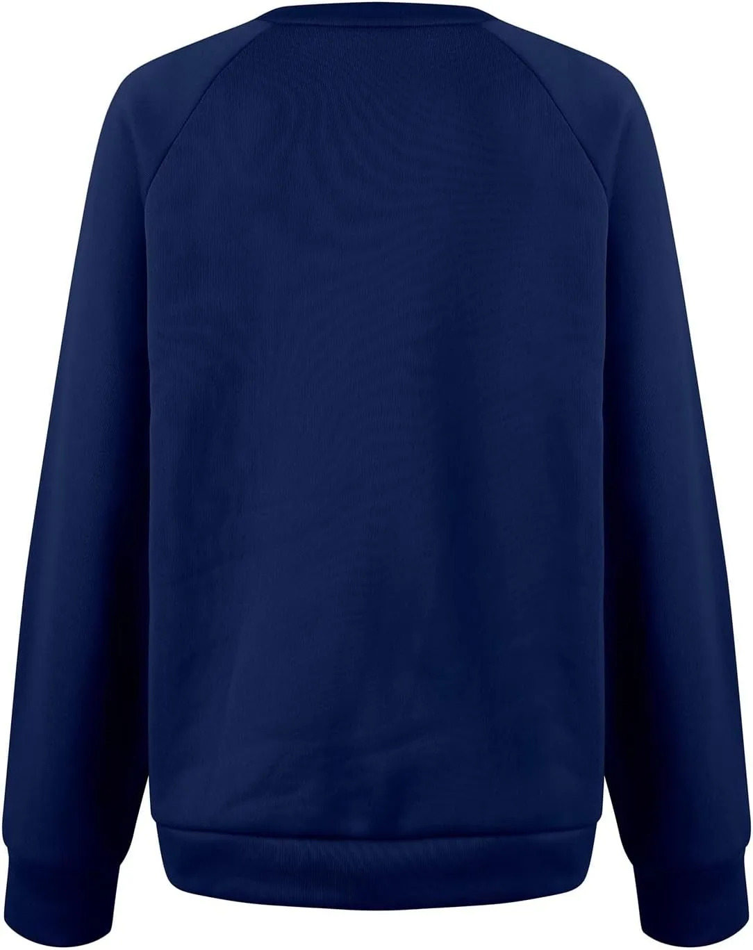 Women Crew Neck Sweatshirts Drop Shoulder Fleece Oversized Sweatshirt Long Sleeve Casual Loose Pullover Fall Sweater