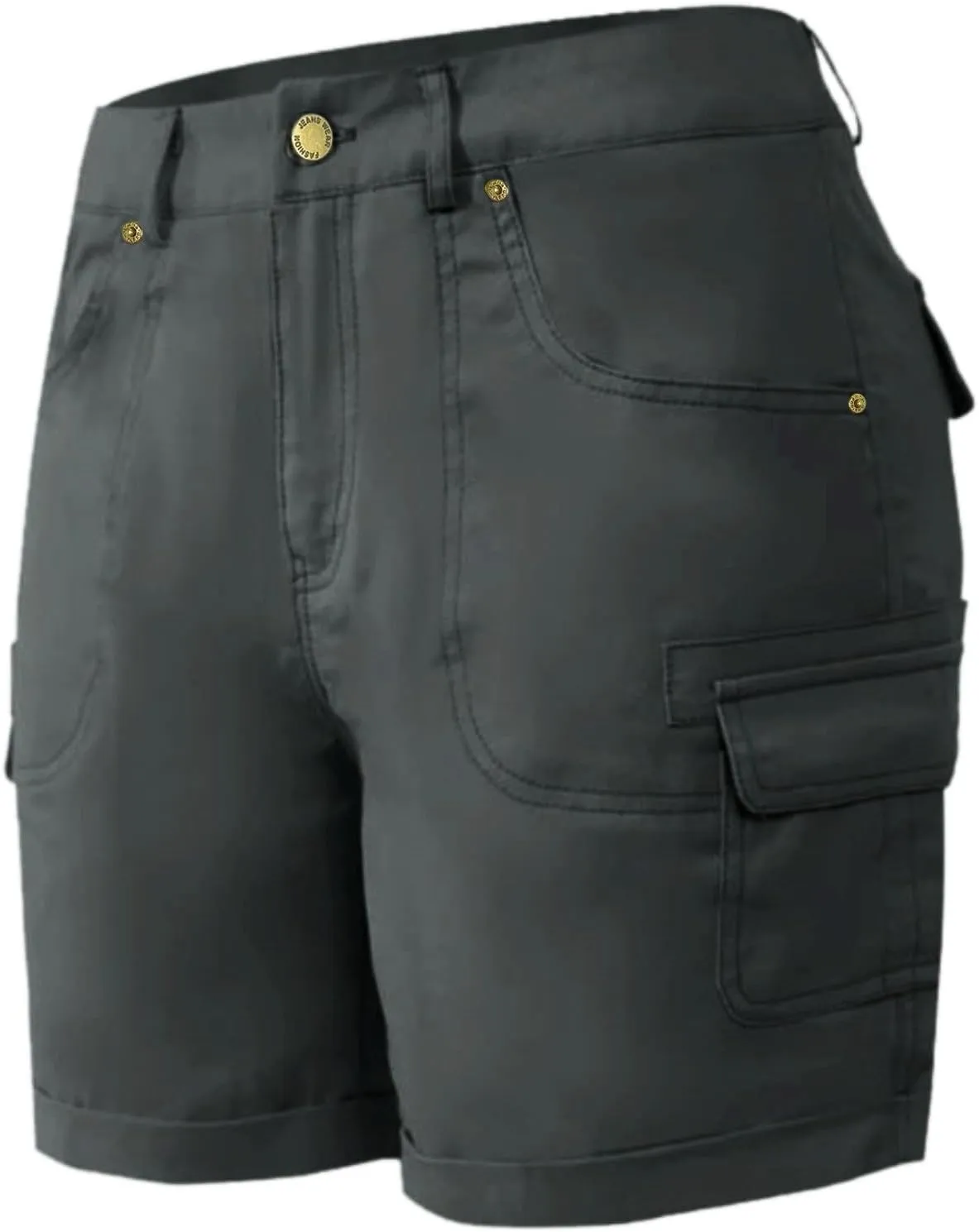 Women Running Shorts Summer Casual Loose Cargo Shorts Multiple Pockets Beach Short Trousers Outdoor Hiking Tactical Shorts