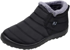 Women Snow Boots Waterproof Womens Waterproof Winter Ankle Boots Womens Wide Width Snow Boots Tall Women's Winter Ankle Booties Botas TRmicas Para Mujer Antileslisante