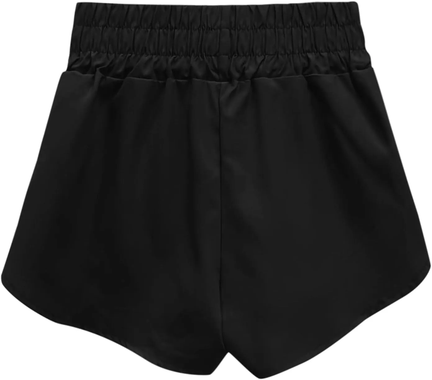 Women's Athletic Shorts High Waisted Running Shorts Lightweight Quick Dry Sporty Short Elastic Workout Shorts