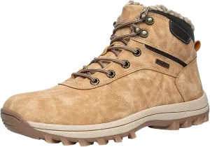 Womens Mens Winter Boots, Waterproof Hiking Boots Cold Weather Non Slip Boots Winter Work Boots for Men Duck Boots Women