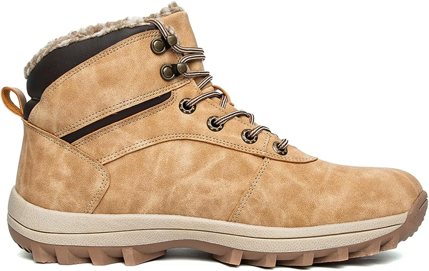 Womens Mens Winter Boots, Waterproof Hiking Boots Cold Weather Non Slip Boots Winter Work Boots for Men Duck Boots Women