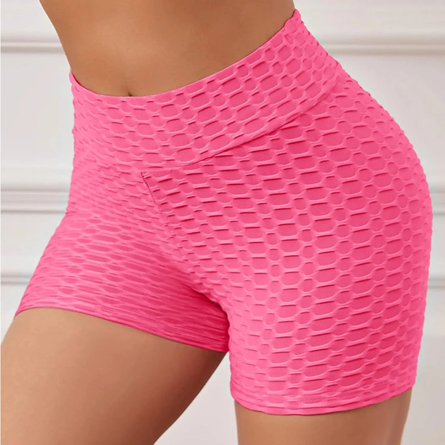 Women's Naked Feeling Biker Shorts Women Athletic Active Yoga Short Shorts Booty Shorts Mini Seamless Scrunch Short