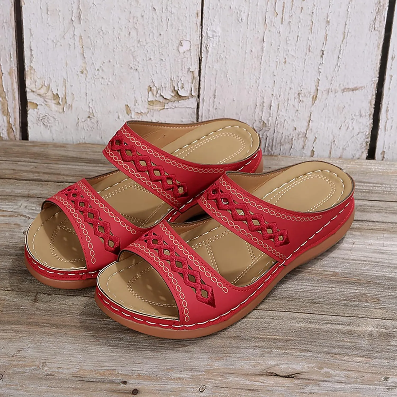 Womens Orthotic Flip Flops with Arch Support Orthotic Women Slip On Sandals Open Toe Sandals Orthotic Flip Flops with Arch Support for Women Wide Womens Wide Width Adjustable Sandals with Back Strap
