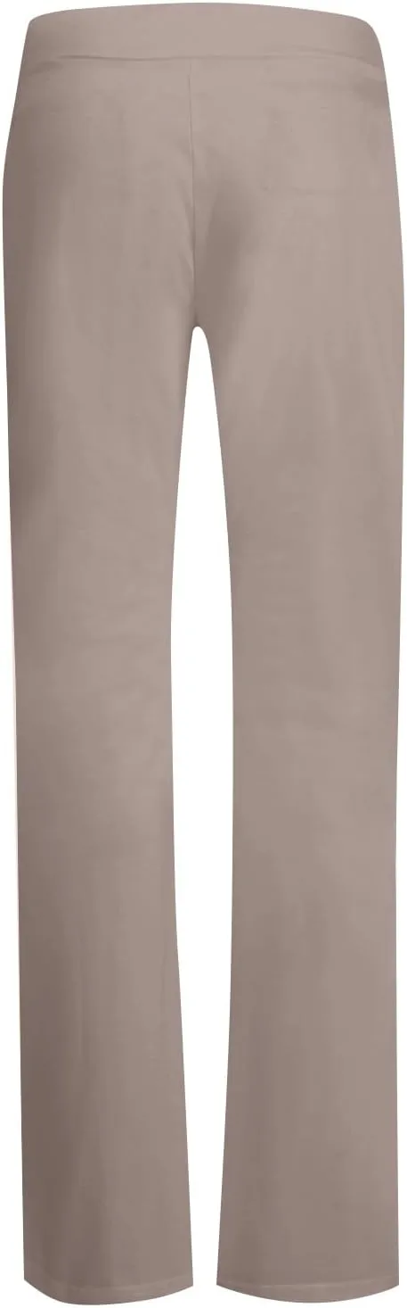 Women's Slim Bootcut Stretch Pants Gym Workout Leggings Yoga Pants for Women Ladies Comfy Straight Leg Sweatpants