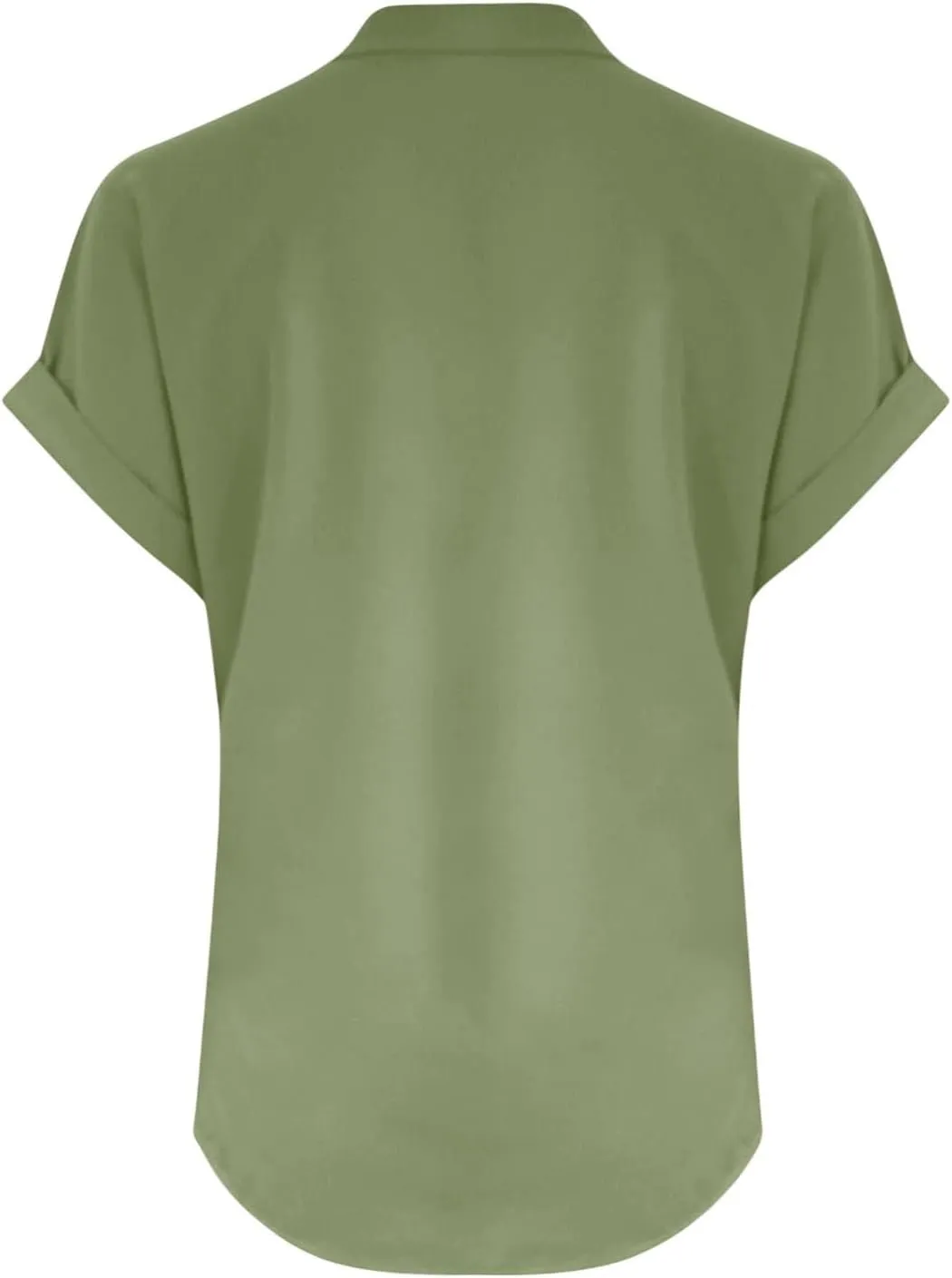 Womens Summer Tops V Neck Button Down Short Sleeve Top T Shirt Short Sleeve Casual Blouse Tops People Inspired