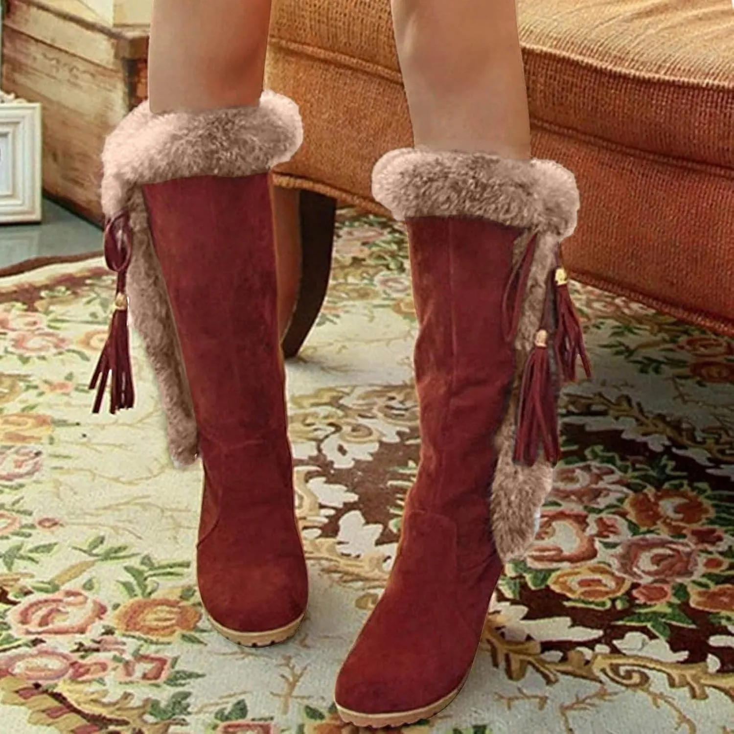 Womens Winter Snow Boots Size 11 Boots Snow for Women Cute Winter Boots for Women 2023 Winter Boots Womens Size 8.5 Womens Winter Boots Non Slip Zipper Size 10
