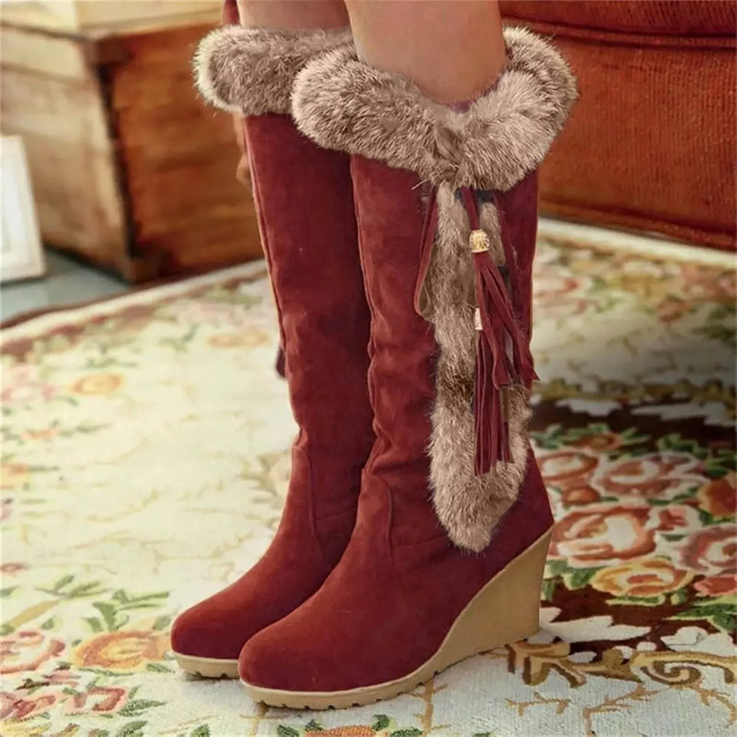 Womens Winter Snow Boots Size 11 Boots Snow for Women Cute Winter Boots for Women 2023 Winter Boots Womens Size 8.5 Womens Winter Boots Non Slip Zipper Size 10