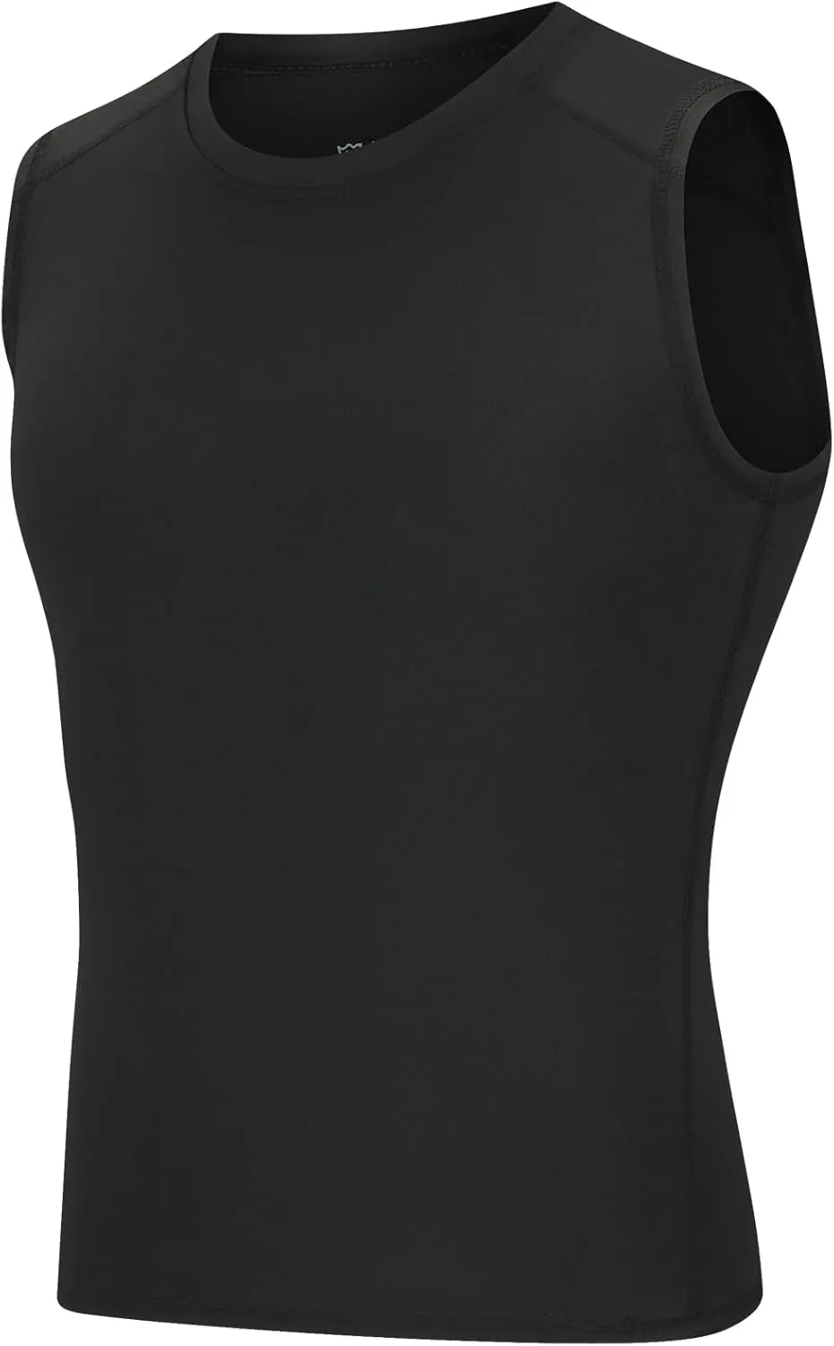 Youth Boys Sleeveless Compression Shirt Basketball Football Undershirt Quick Dry Kids Athletic Tank Tops for Workout